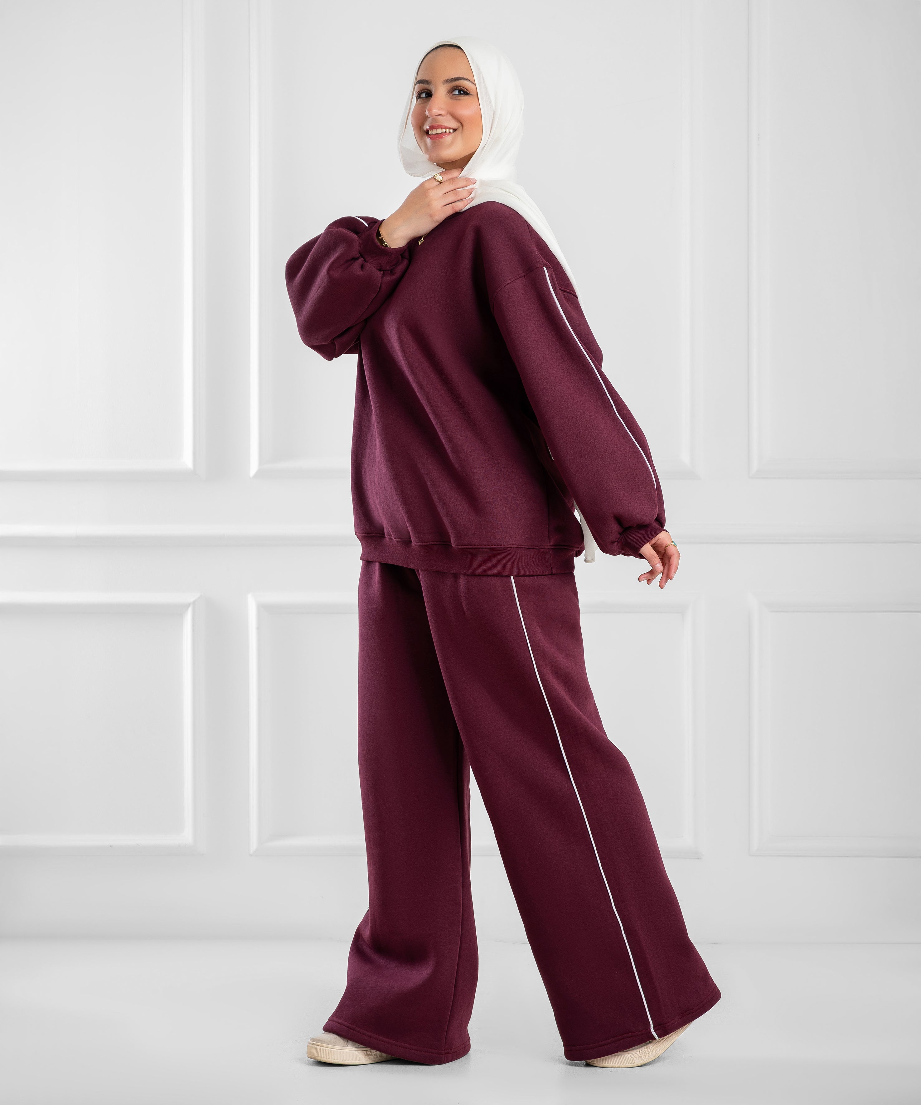 Melton Cotton Luxe Set: Versatile Comfort & Chic Style - Akira #  #