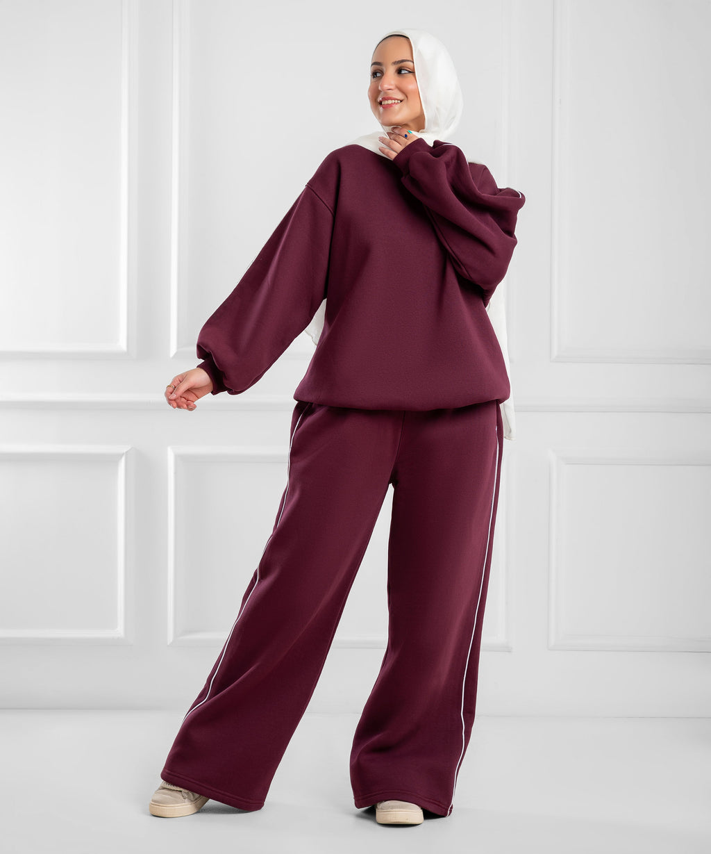 Melton Cotton Luxe Set: Versatile Comfort & Chic Style - Akira #  #