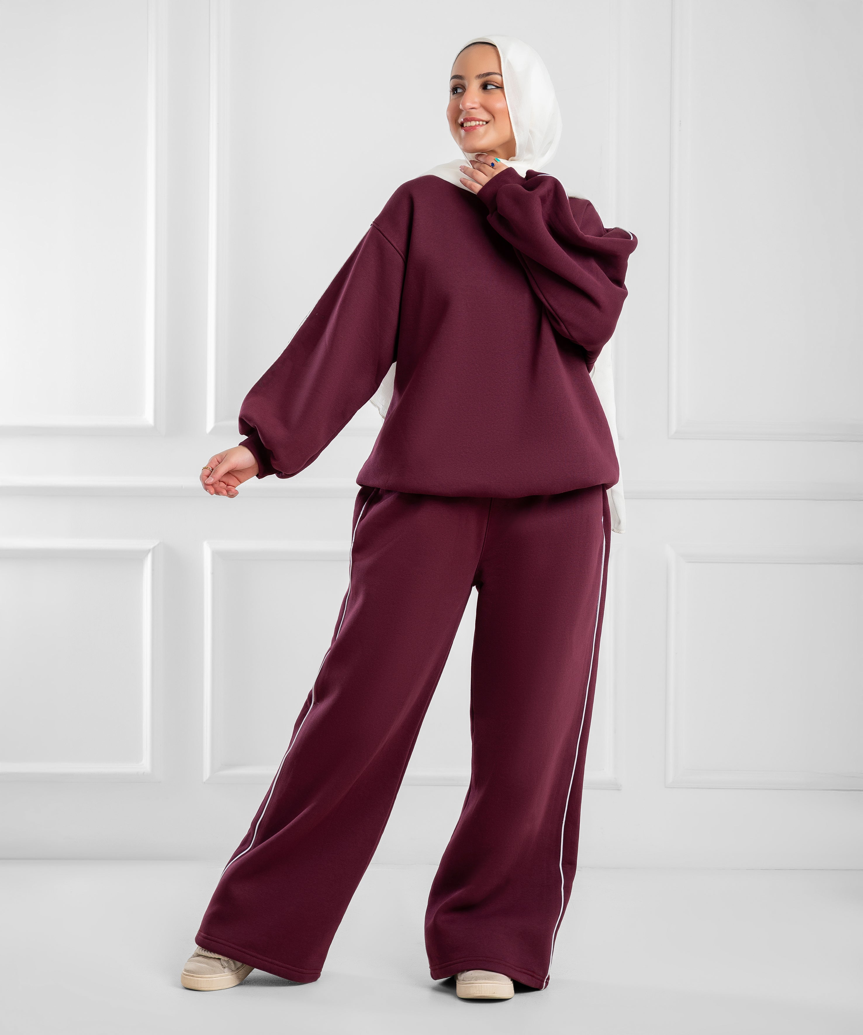 Melton Cotton Luxe Set: Versatile Comfort & Chic Style - Akira #  #