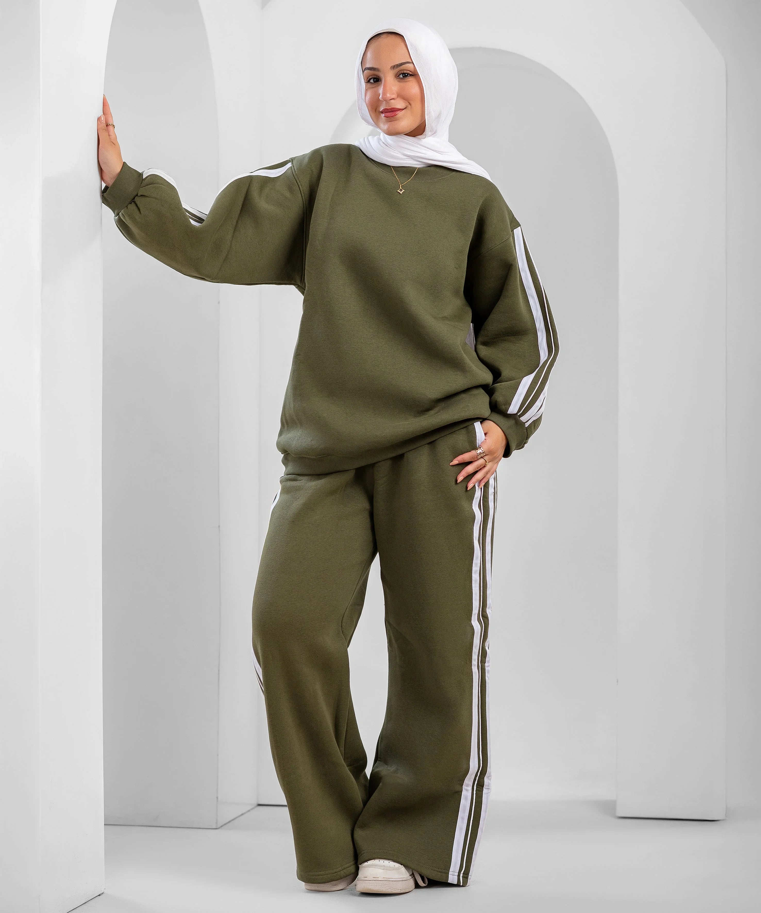 Stripe Melton Set - Akira #  #