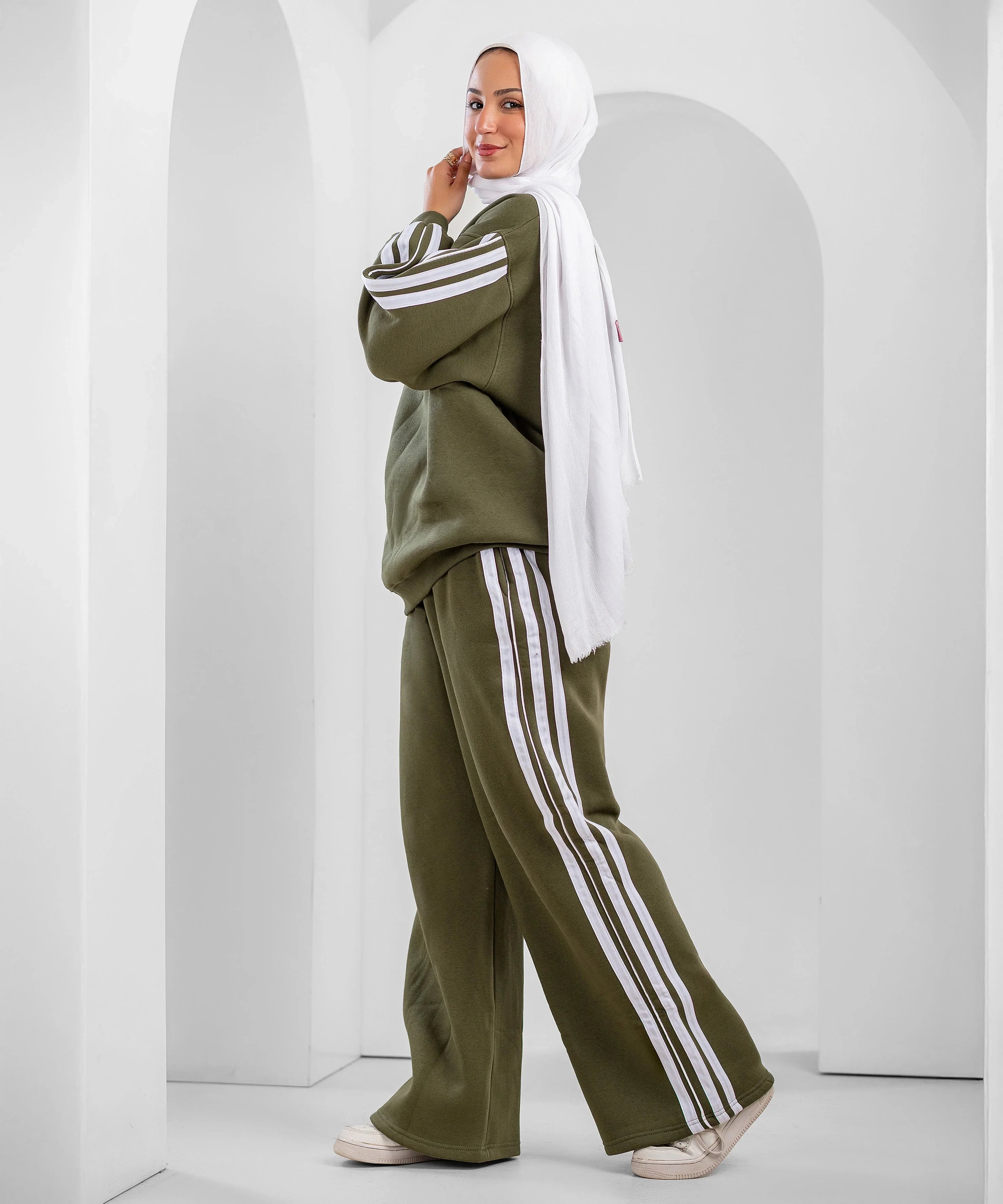 Stripe Melton Set - Akira #  #