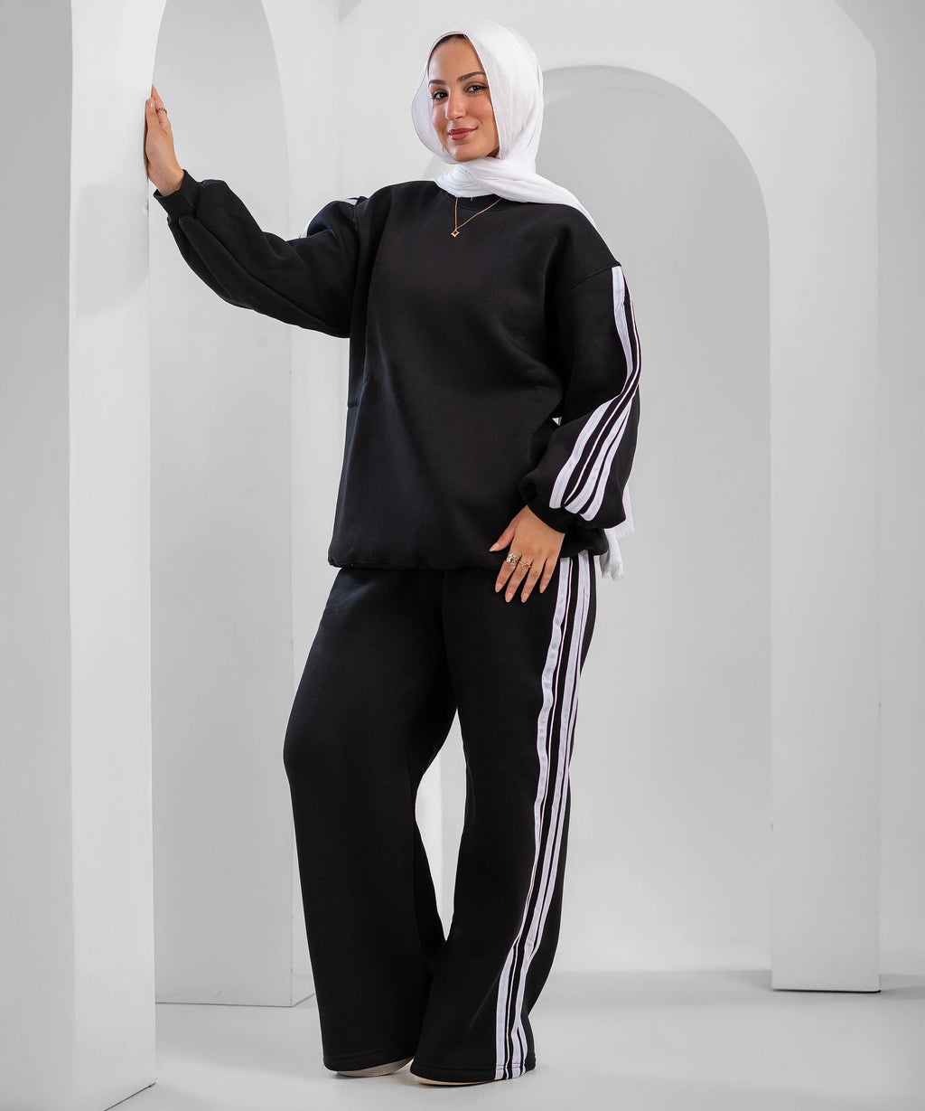 Stripe Melton Set - Akira #  #