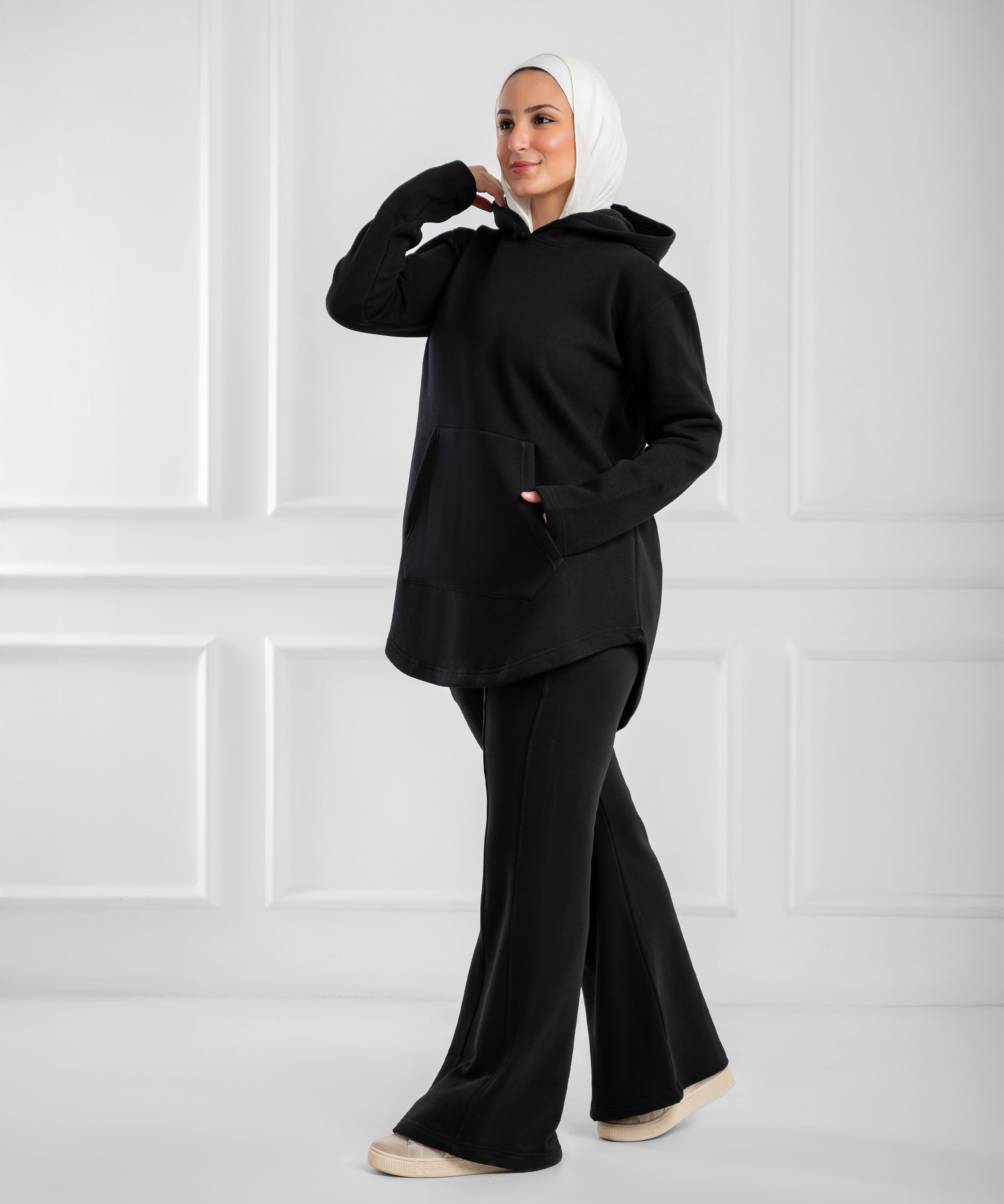 WarmthPro Melton Cotton Hoodie - Heavyweight Comfort & Style - Akira #  #